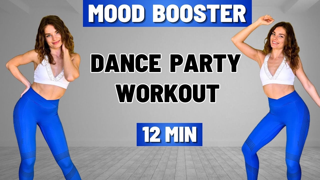 12 MIN DANCE PARTY WORKOUT – Fun & Easy Way to Burn Fat and Boost Energy