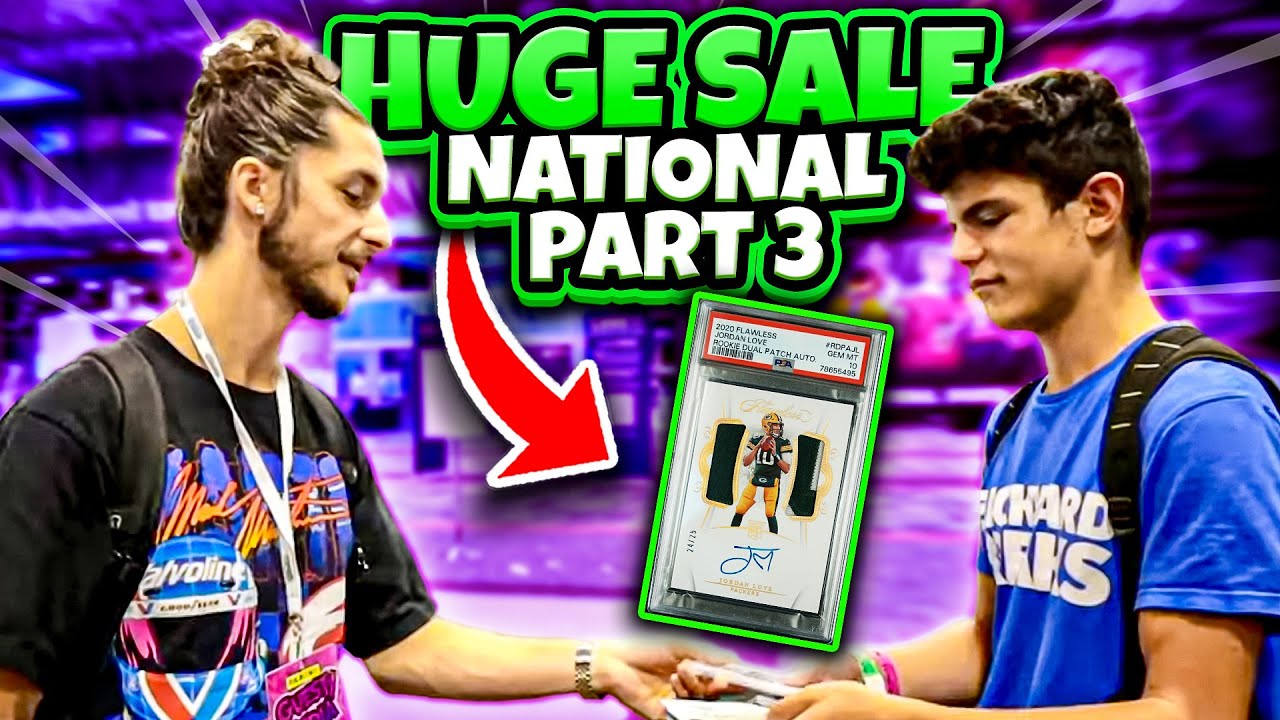 HUGE $20,000 DEAL + INSANE GRADE REVEAL AT THE NATIONAL! (PART 3)