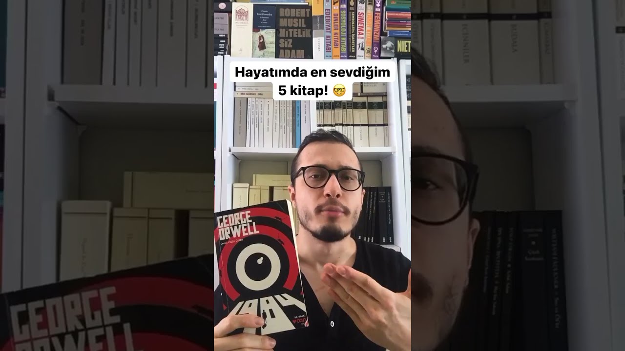 Hayatımda En &Ccedil;ok Sevdiğim 5 Kitap! 🤓 #shorts