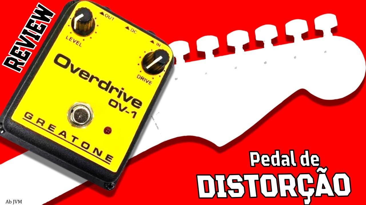 Overdrive - Pedal de distorção leve - Greatone OV-1 - #music