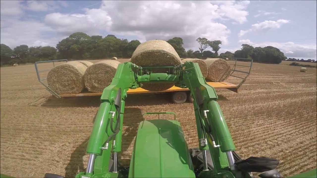 Ramassage de paille 2017 [GoPro]
