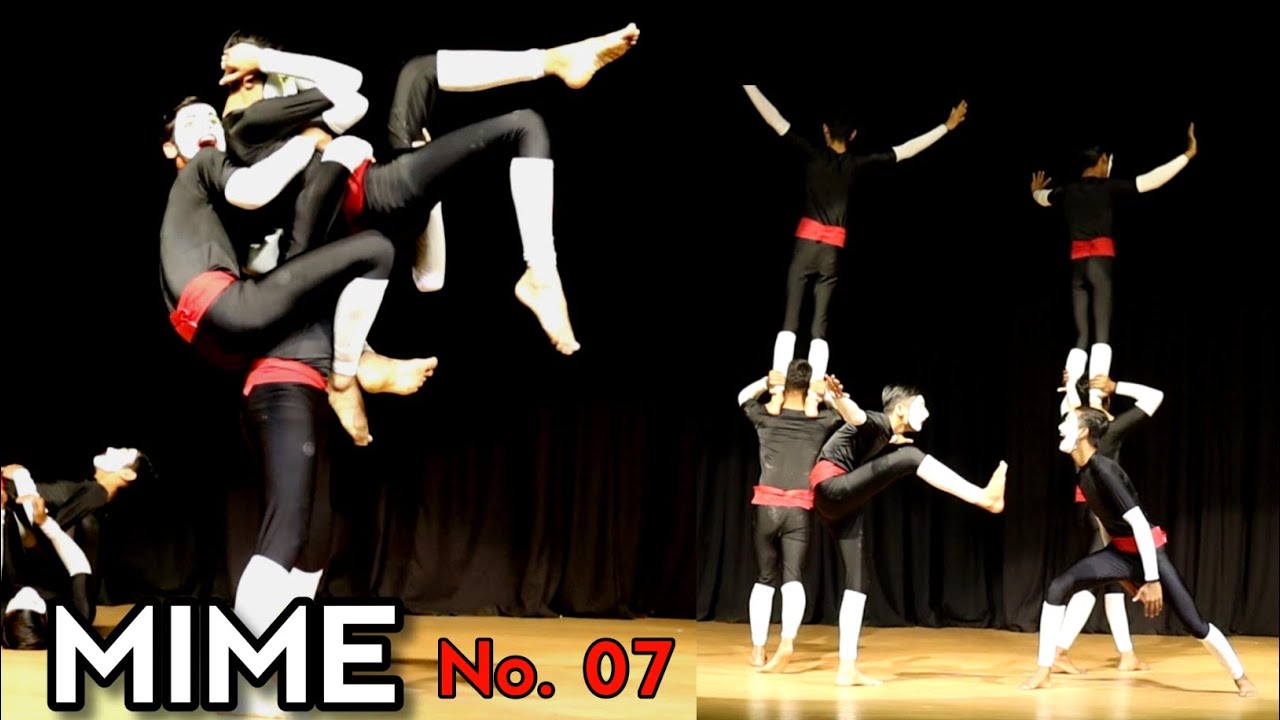 Mime act by Hemchandracharya North Gujarat University students | National youth festival