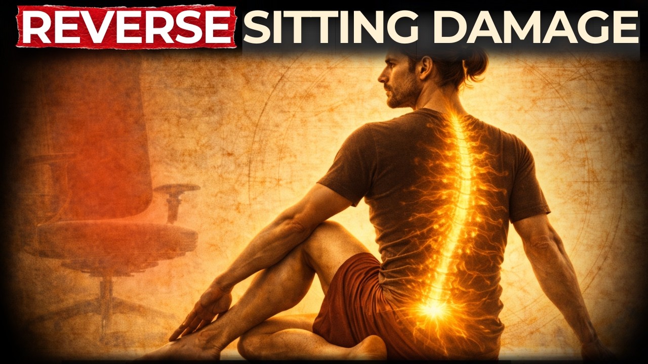 This 5 Minute Monk Exercise Undoes 10 Years of Sitting (Ancient Flexibility Technique)