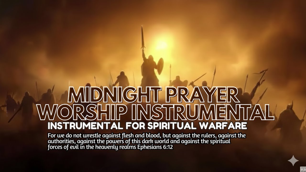 MIDNIGHT PRAYER WORSHIP INSTRUMENTAL | Instrumental For Spiritual Warfare