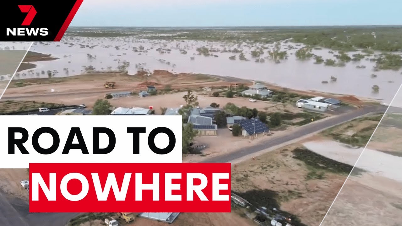 Outback SA town of Innamincka could be isolated for months by rising floodwaters | 7NEWS