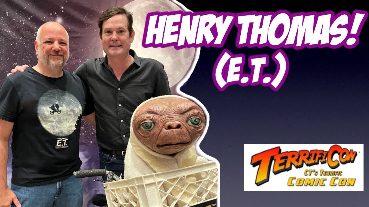 E. T.: The Extra-Terrestrial's HENRY THOMAS: Terrificon Q&A! (Comic Book Central Ep 503)