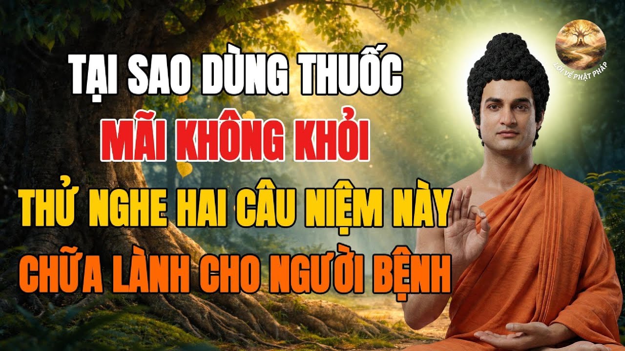 Tại Sao Dùng Thuốc Mãi Không Khỏi?Bạn thử nghe hai câu niệm này, có thể sẽ Chữa Lành Cho Người Bệnh.