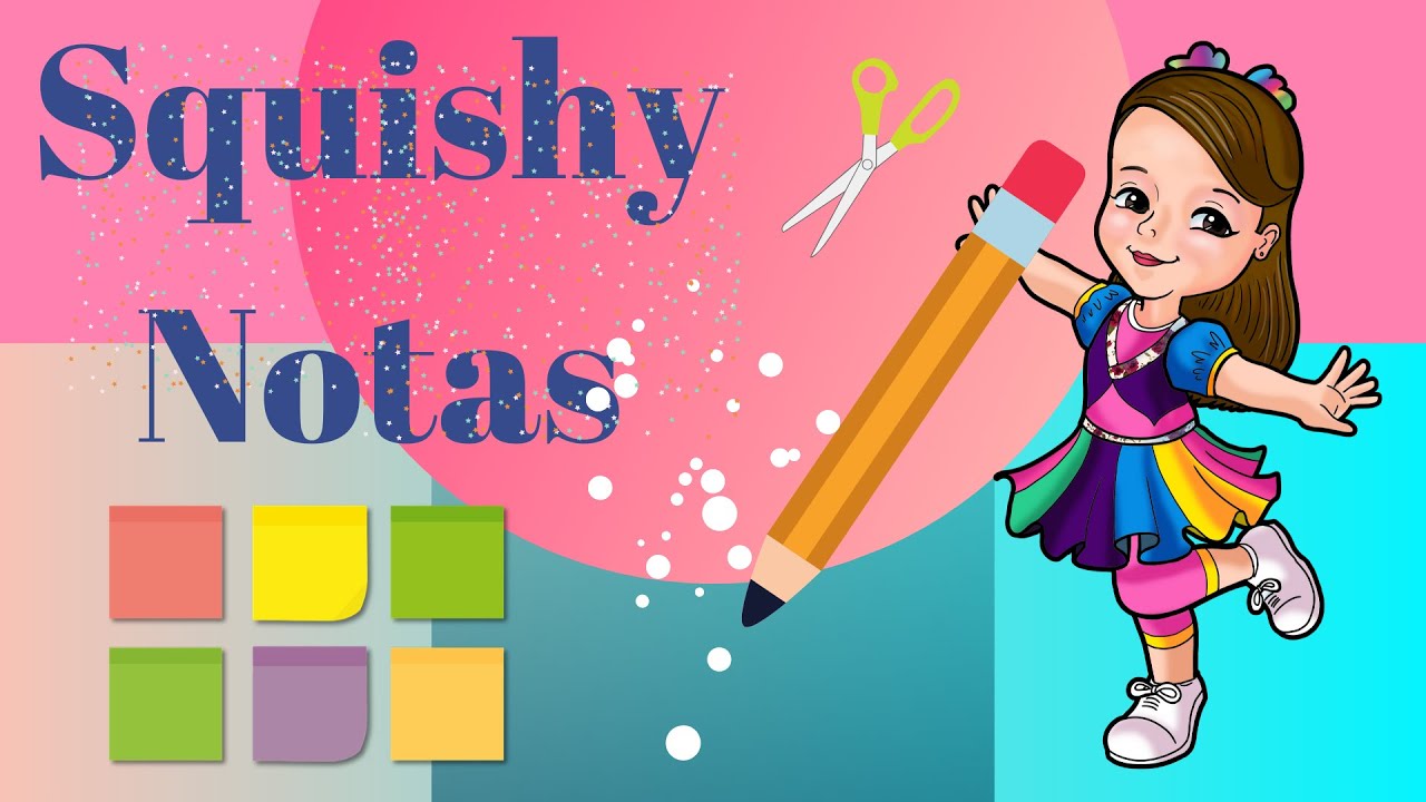Notas divertidas (Squishy notes) Zona + Kreativa