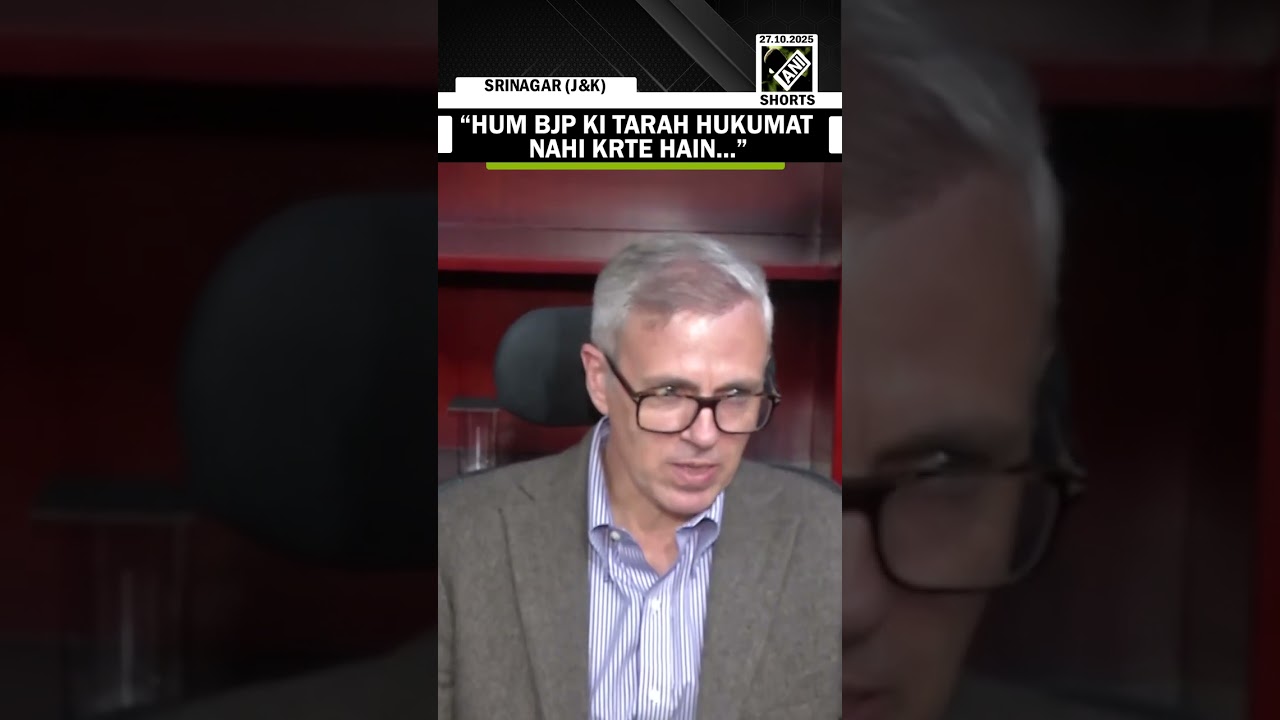 &bdquo;Nie rządzimy jak BJP&hellip;&rdquo; CM Omar Abdullah krytykuje BJP, zarzucając jej politykę religijną