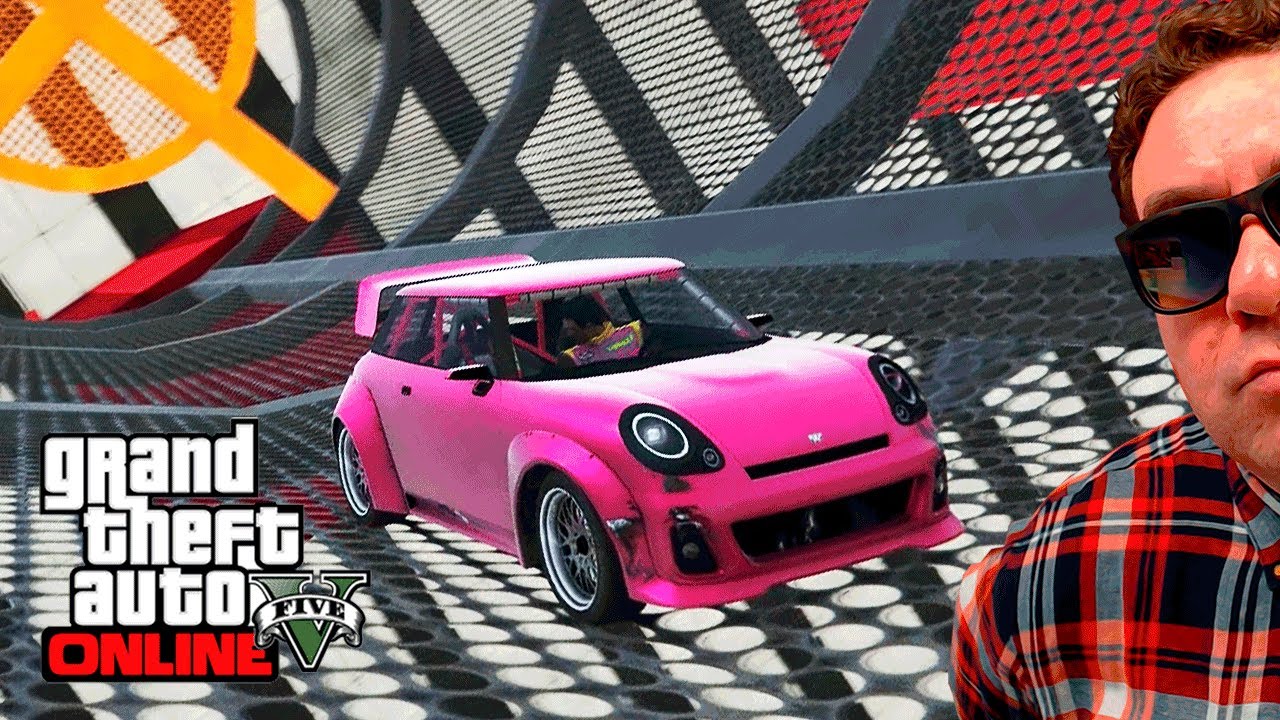 GTA V Online : PARKOUR MINI COOPER NA JAULA DOS PÁSSAROS