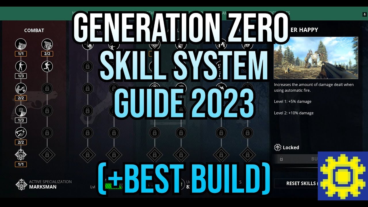 Generation Zero Skill System Guide 2023 (+Best build)
