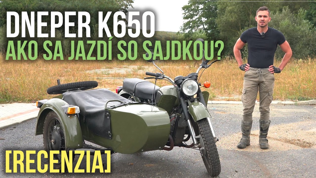 Dneper K650 (1980) | Ako sa jazdí na sajdke?