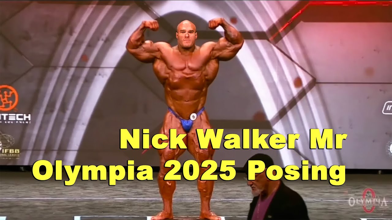 ЛУЧШЕЕ ПОЗИРОВАНИЕ Ника Уокера | Мистер Олимпия 2025