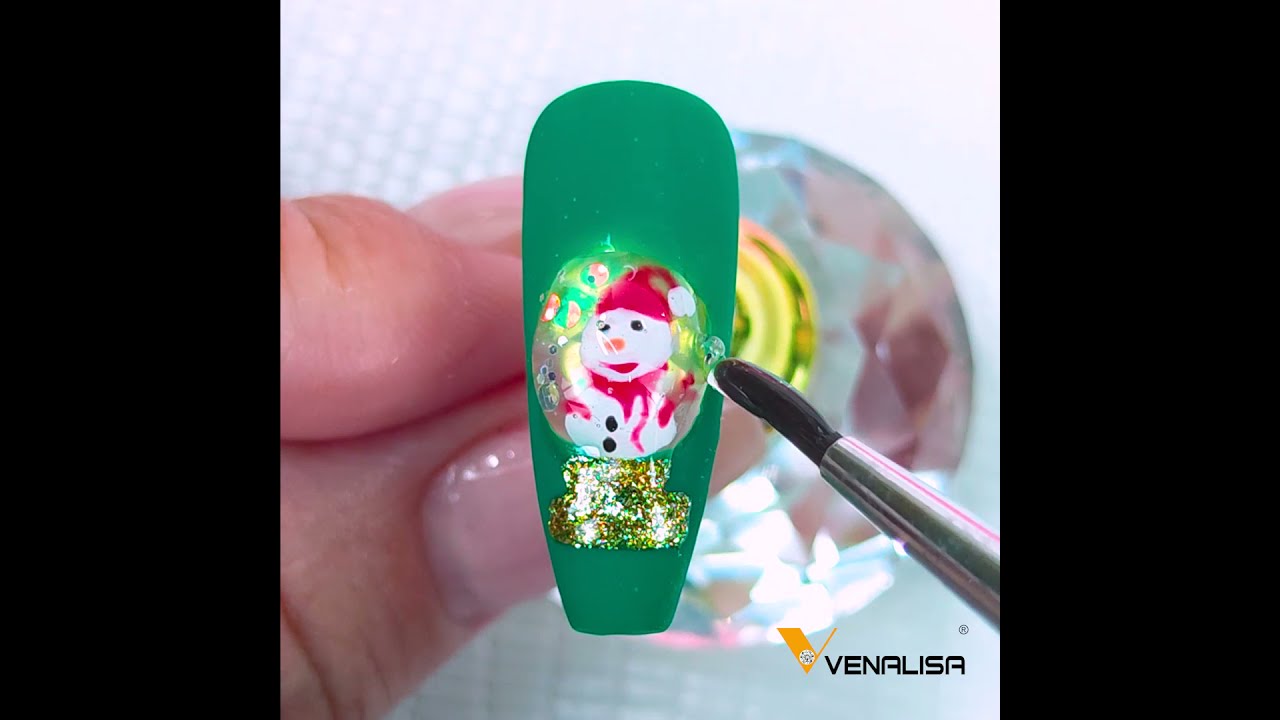 Trying Tiktok Trend Nail Design Using Venalisa Gel