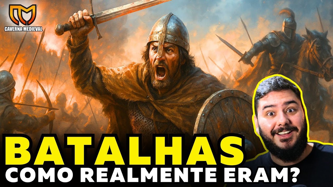 Como Eram as Batalhas Medievais de VERDADE? A Dura Realidade da Guerra na Idade Média!