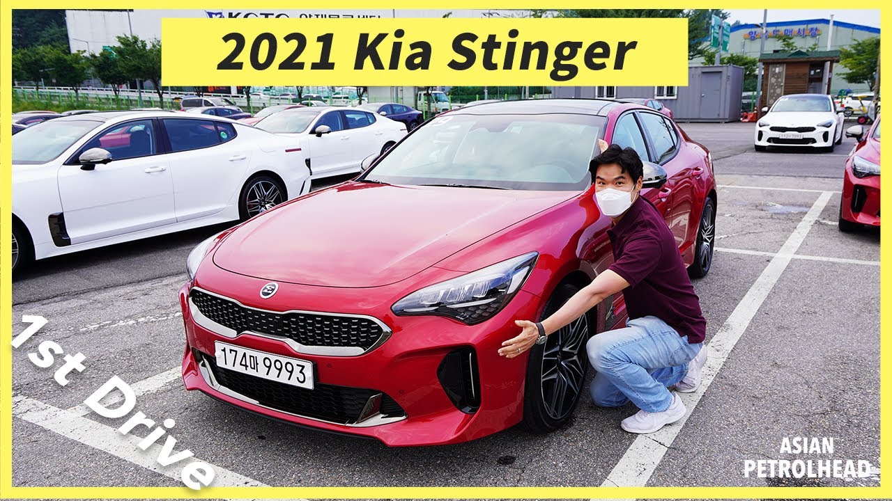 Первый тест-драйв Kia Stinger 2021! Давайте прокатимся на новом Kia Stinger с 2.5-литровым турбод...