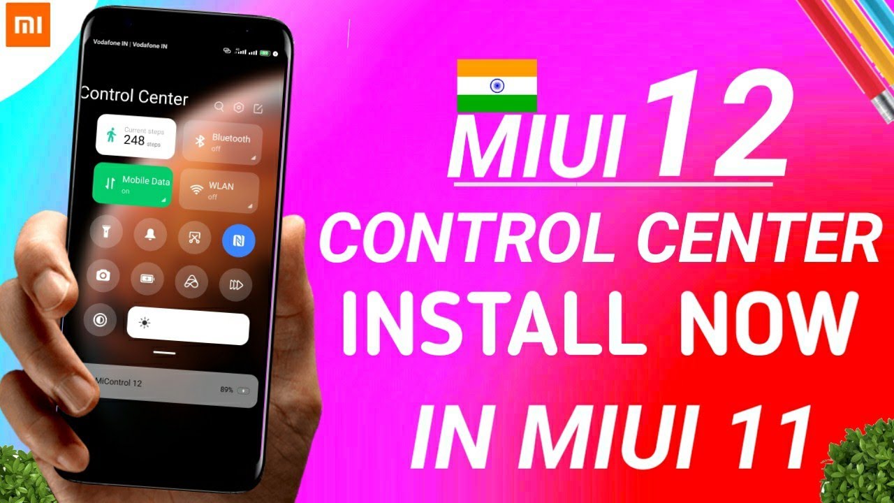 INSTALL MIUI 12 CONTROL CENTER IN MIUI 11 | MIUI 12 CONTROL CENTER INSTALL NOW ON LOCK SCREEN