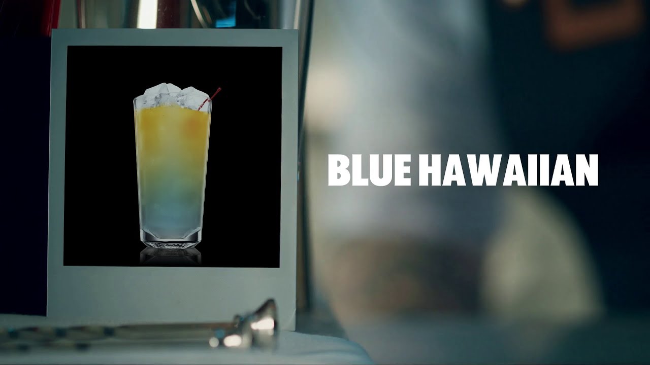 BLUE HAWAIIAN DRINK RECIPE - HOW TO MIX