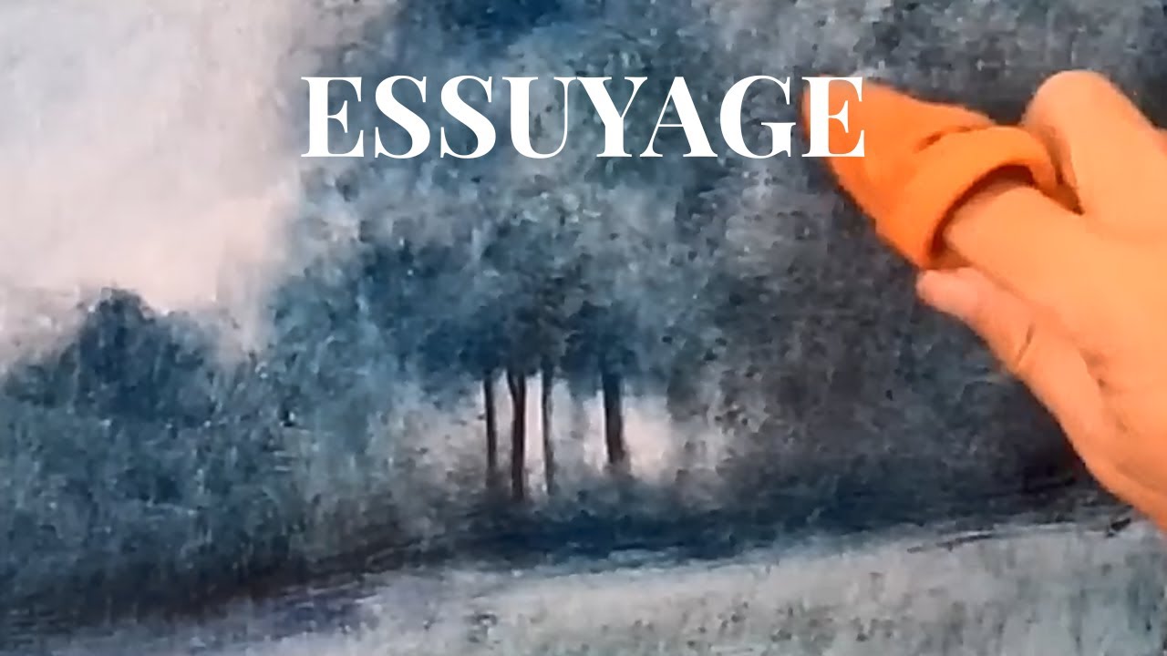 La technique de l'essuyage  - Peindre la lumière par retrait