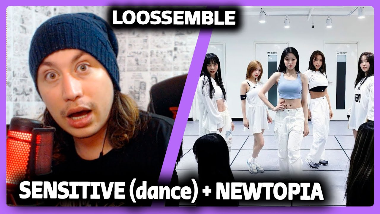 Loossemble (루셈블) 'Sensitive' Dance Practice + NEWTOPIA | REACT DO MORENO
