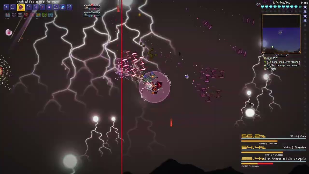 Draedon's Exo Mechs - Master + Malice (first kill) - Terraria Calamity Mod