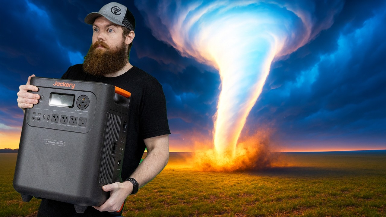 I Tested DoomsDay Products! - Jackery HomePower 3600 Plus