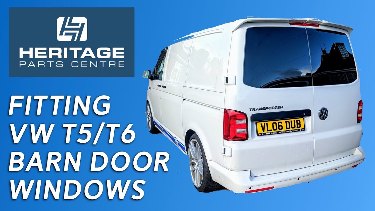 How to fit VW T5 & T6 barn door windows