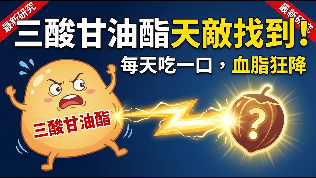 血脂黏成粥？三酸甘油酯的天敵找到了！每天一份抗性澱粉，120天逆轉脂肪肝、血脂大幅下降｜醫學實證公開