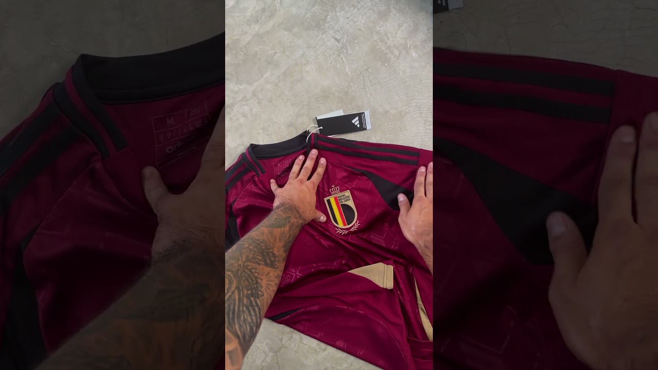 UNBOXING: Belgium 24/25 home jersey