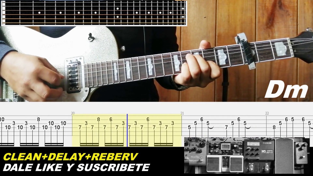 CUERDAS DE AMOR - JULIO MELGAR | COVER GUITARRA + TABS Y EFECTOS