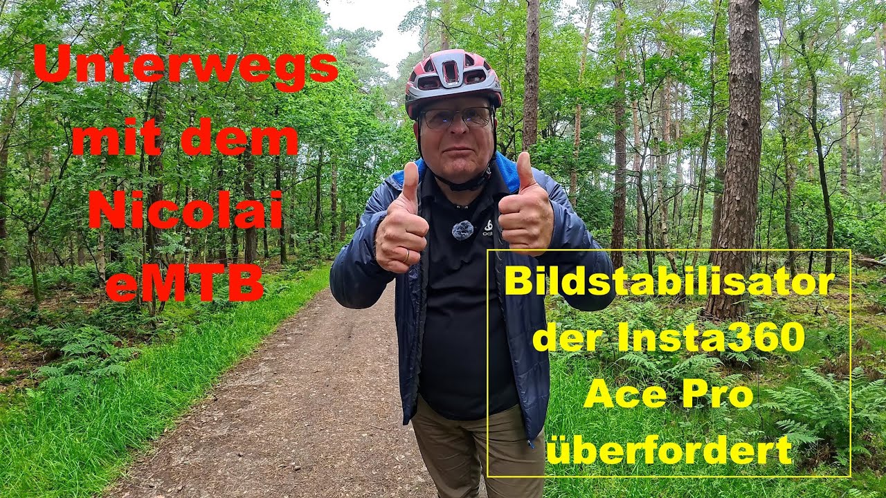 Unterwegs auf dem Hermannsweg mit dem Nicolai eMTB
