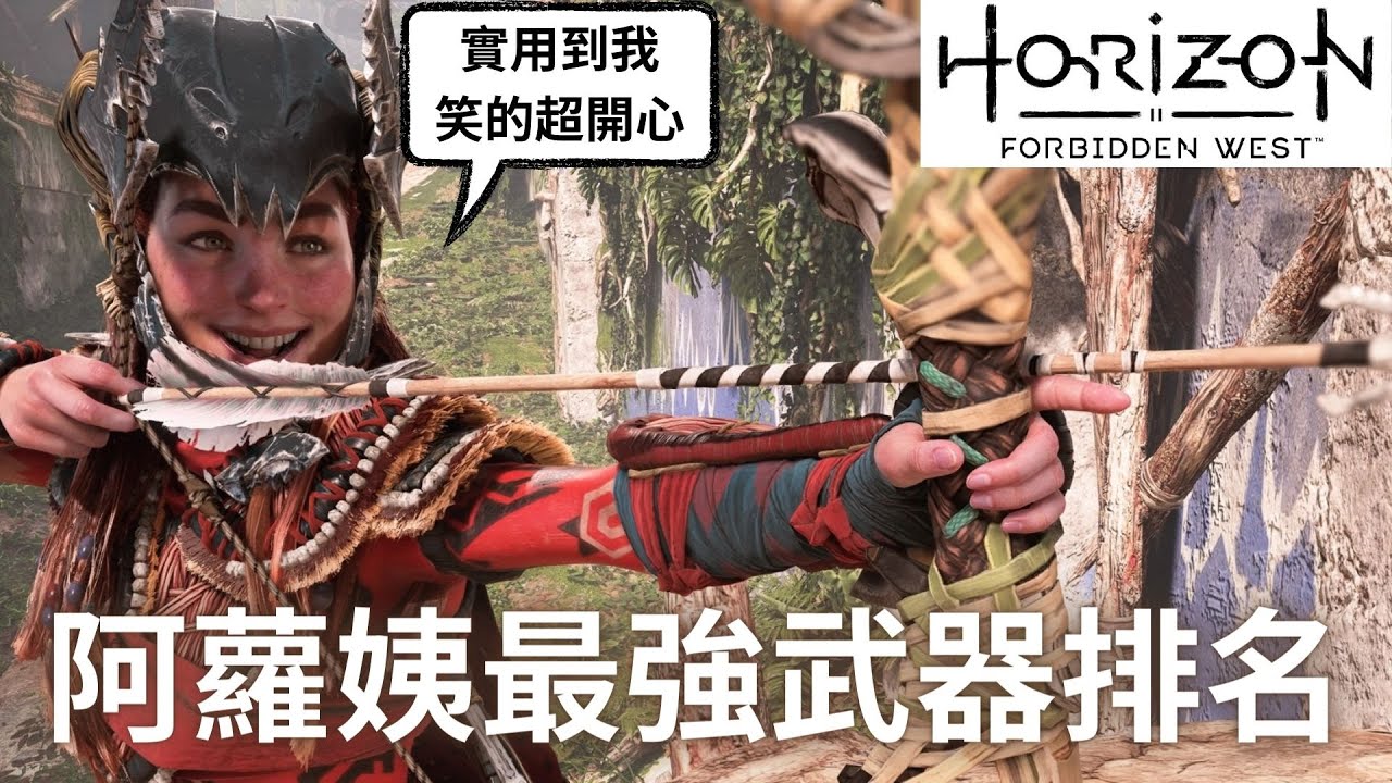 地平線 西域禁地 最強武器實用度TOP10 | 阿蘿姨推薦 最高難度都好用 | 說是TOP10 但總共也就10種...