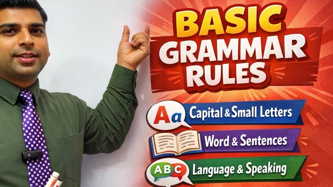 Basic Grammar – The Foundation of English Language | बेसिक ग्रामर – अंग्रेज़ी भाषा की मजबूत नींव