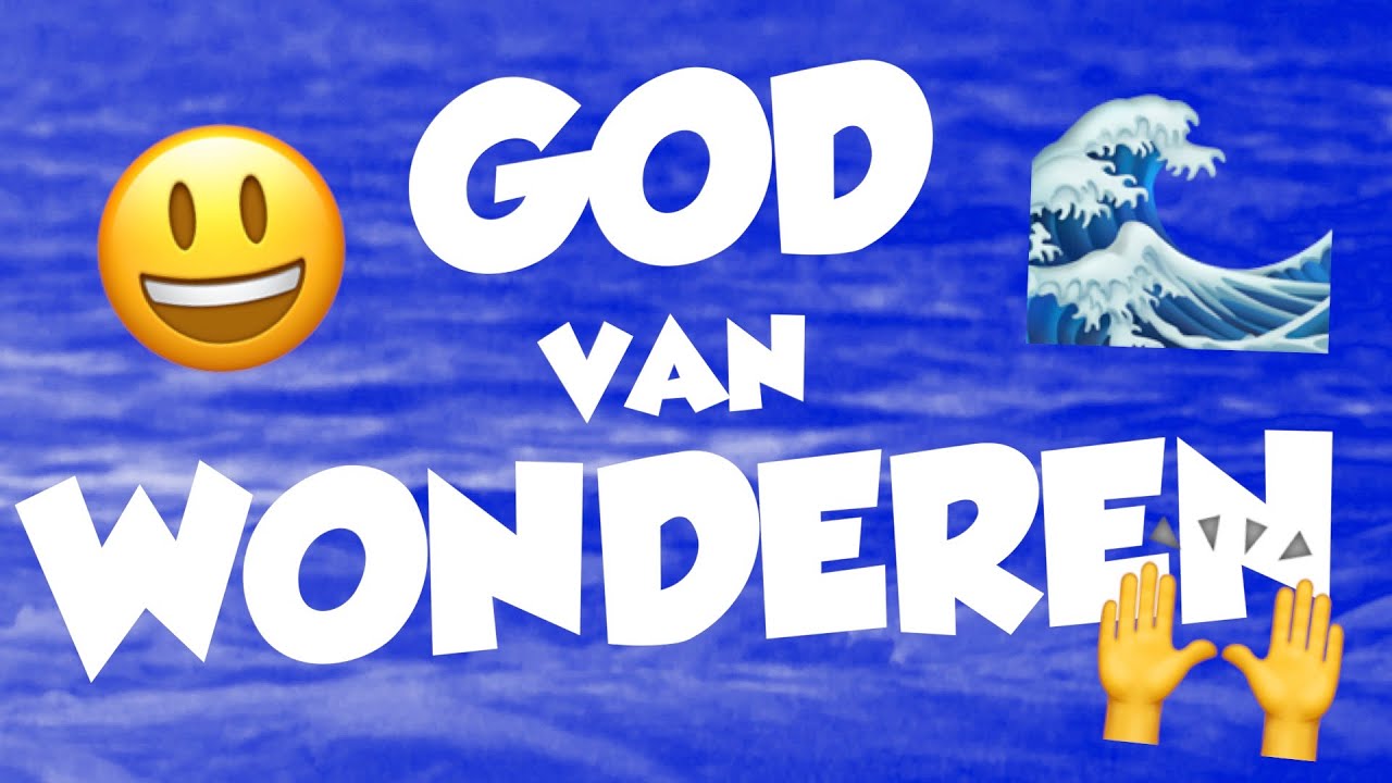 🌊 GOD VAN WONDEREN 🙌 SuperKids Worship 🎹