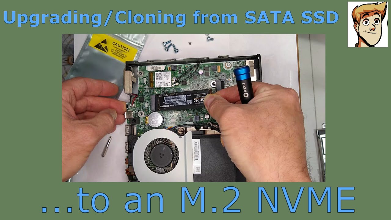 Upgrading/Cloning a SATA SSD to M.2 NVME