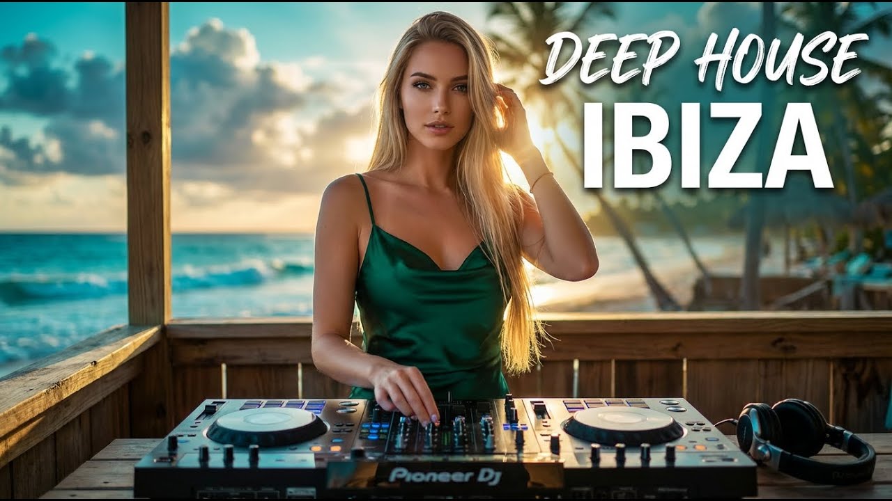 Ibiza Beach Sunset Deep House 🌅 Soft Light & Calm Air