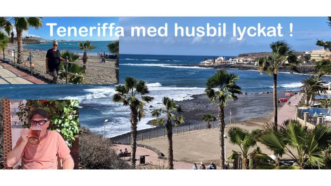 Stortrivs på Teneriffa. Husbil. Bad på olika stränder, vandring i berg, besök på många platser S1E23