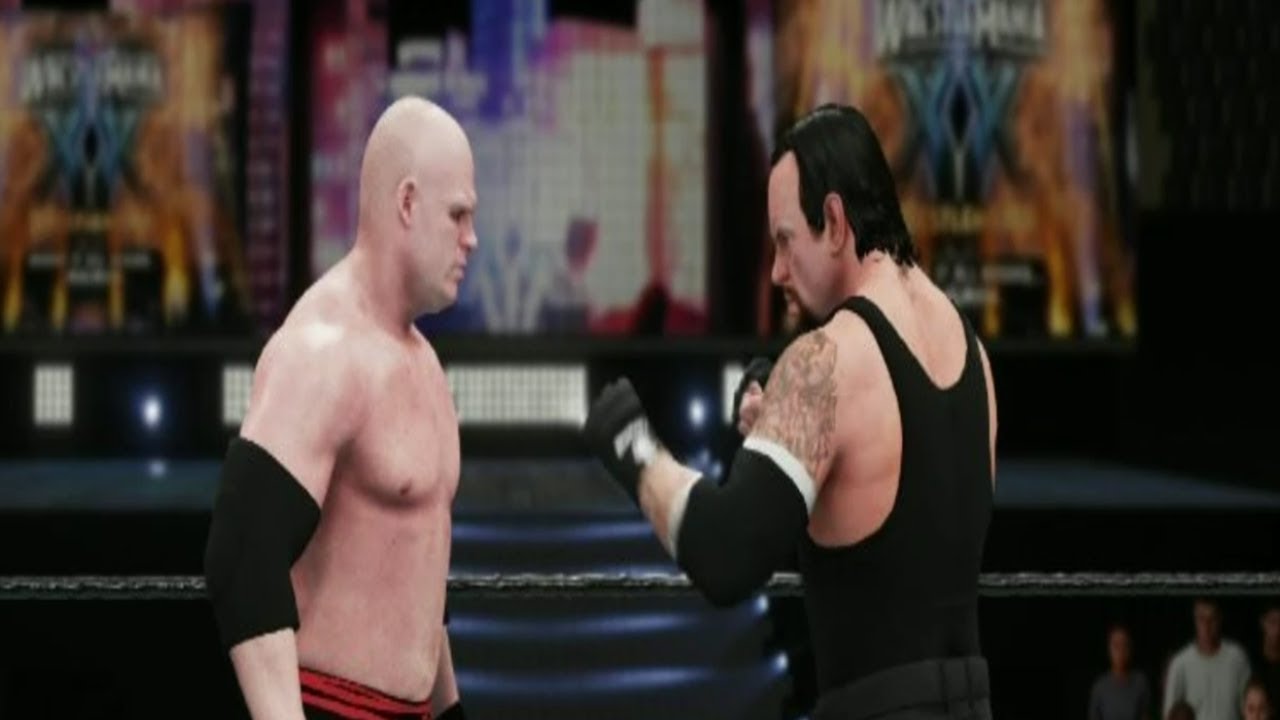 WWE 2K18 Mods Showcase: WRESTLEMANIA 20 Kane VS Undertaker MODS w/Paul Bearer