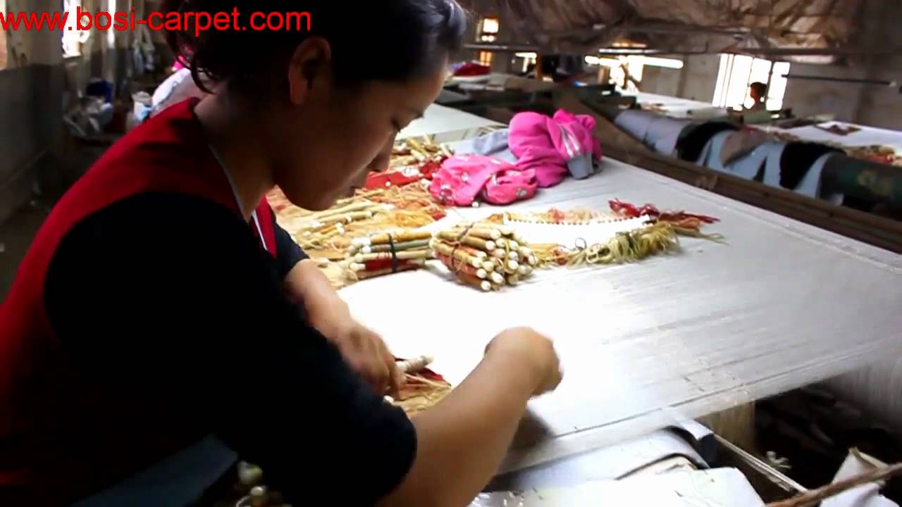 How to weaving an Aubusson rug?