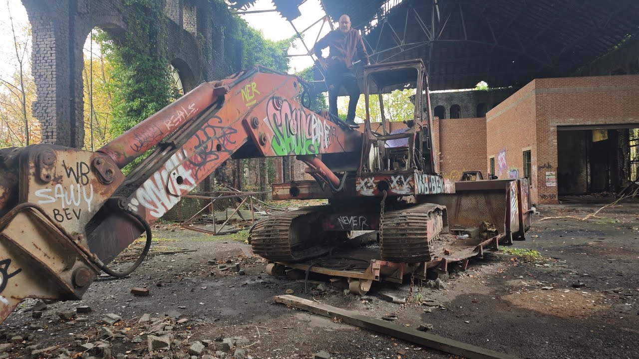 Le charbonnage à la pelleteuse - urbex 