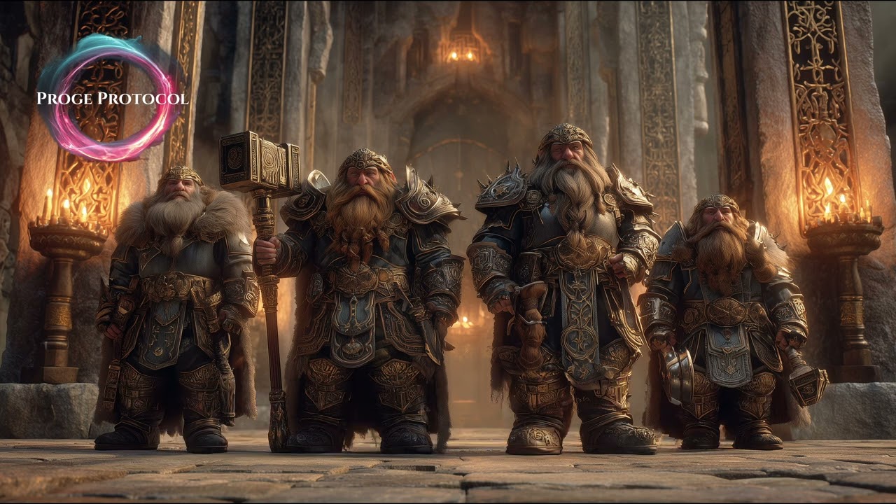 Sons of the Anvil &ndash; Epic Dwarven Rock Anthem | Fantasy Metal Song [Lyrics]
