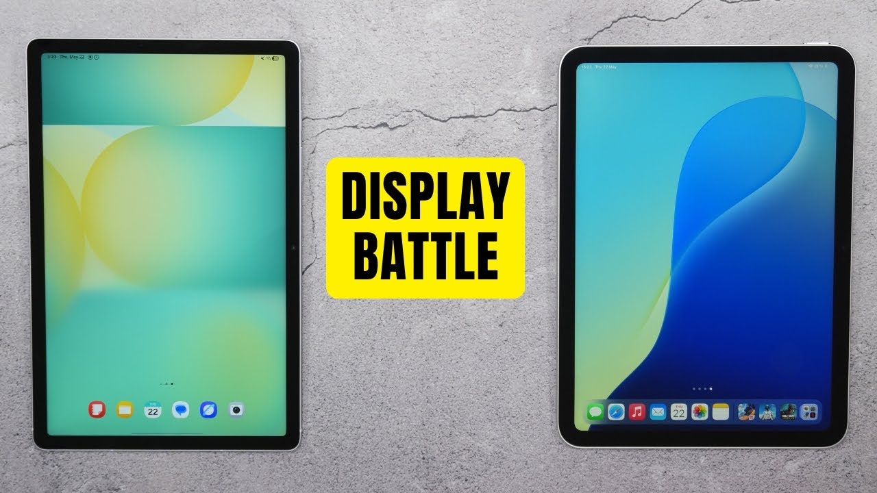 Samsung Galaxy Tab S10 FE против Apple iPad 11 дюймов A16 (2025) | БИТВА дисплеев!