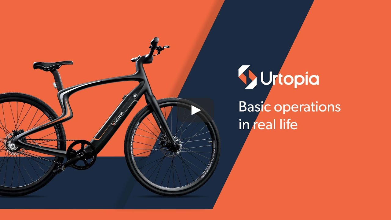 Urtopia e-bike basic operations