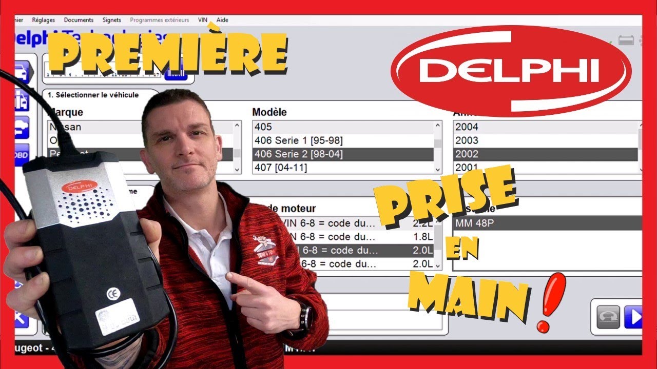 DELPHI DS150e :  Comprendre & utiliser le logiciel  de diagnostic auto ✅