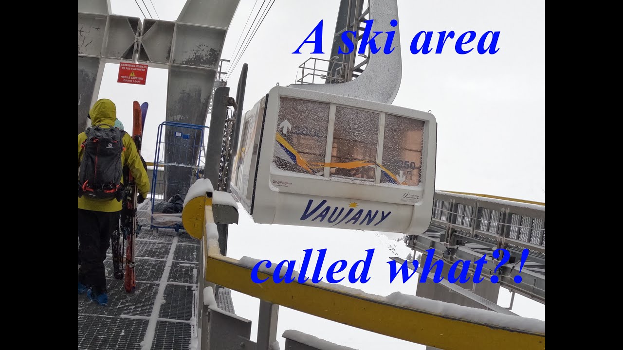A French Alps Ski Area Called the V word?