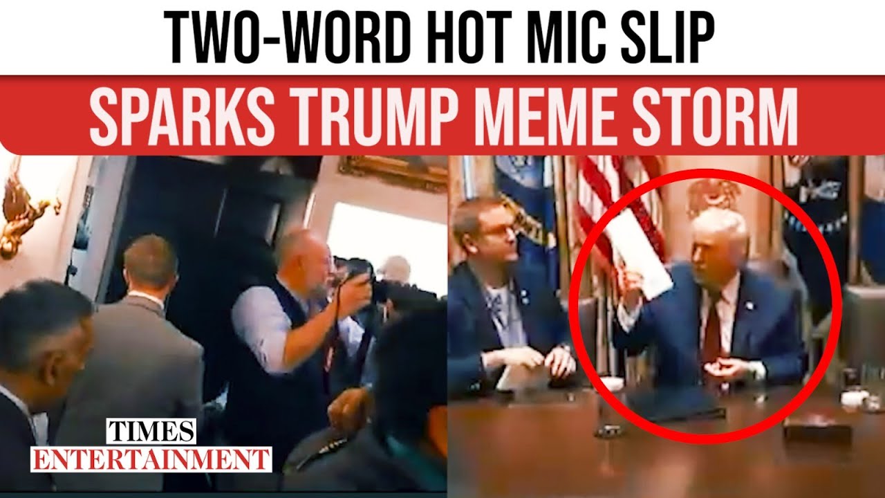 Trump Hot Mic Explodes: US President's Wild &lsquo;BLUE SLIP&rsquo; RANT Caught On Tape