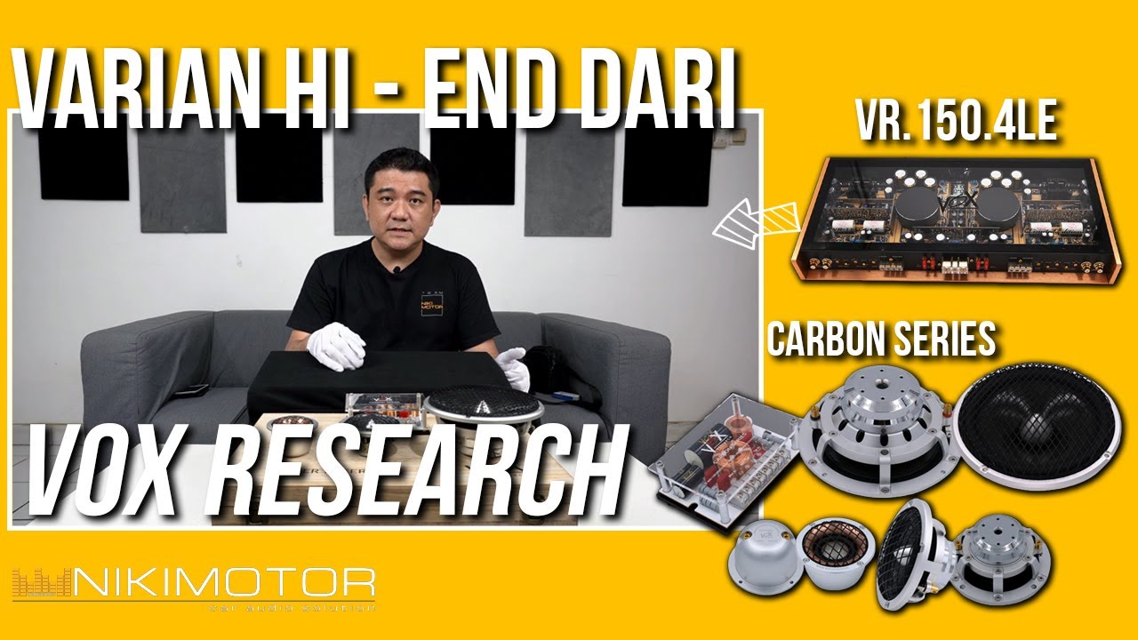 UNBOXING VOX HI END SERIES SPEAKER DAN AMPLIFIER!!