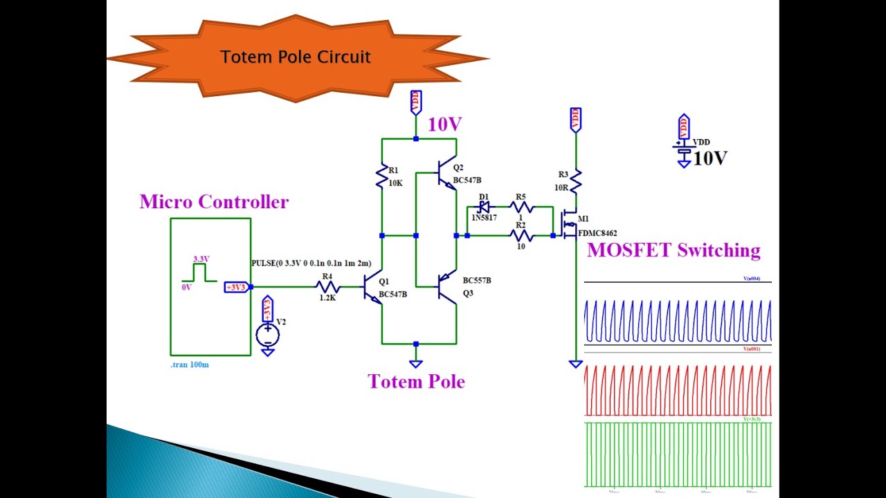 Fast MOSFET Switching with the Totem Pole Circuit || Hardware Design||