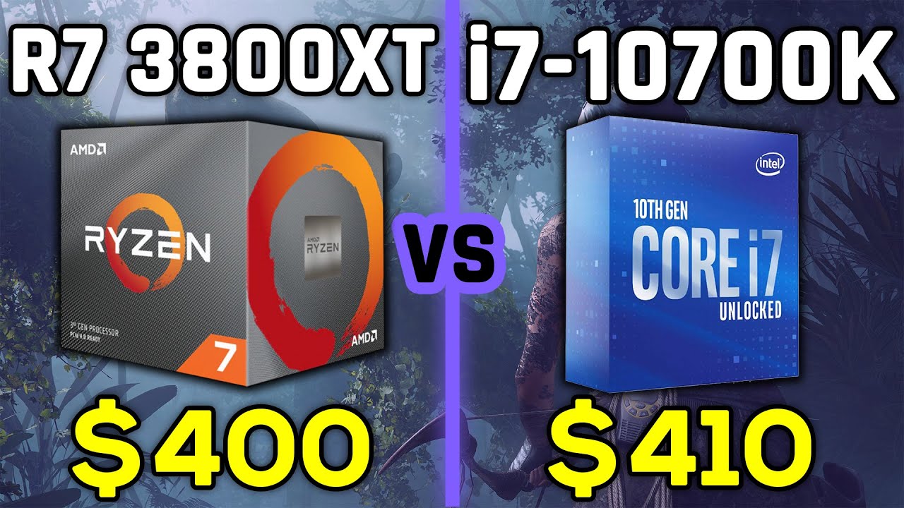 Ryzen 7 3800XT, 3700X & Ryzen 9 3900X vs i7-10700K | Gaming, Rendering, Temperatures, Power