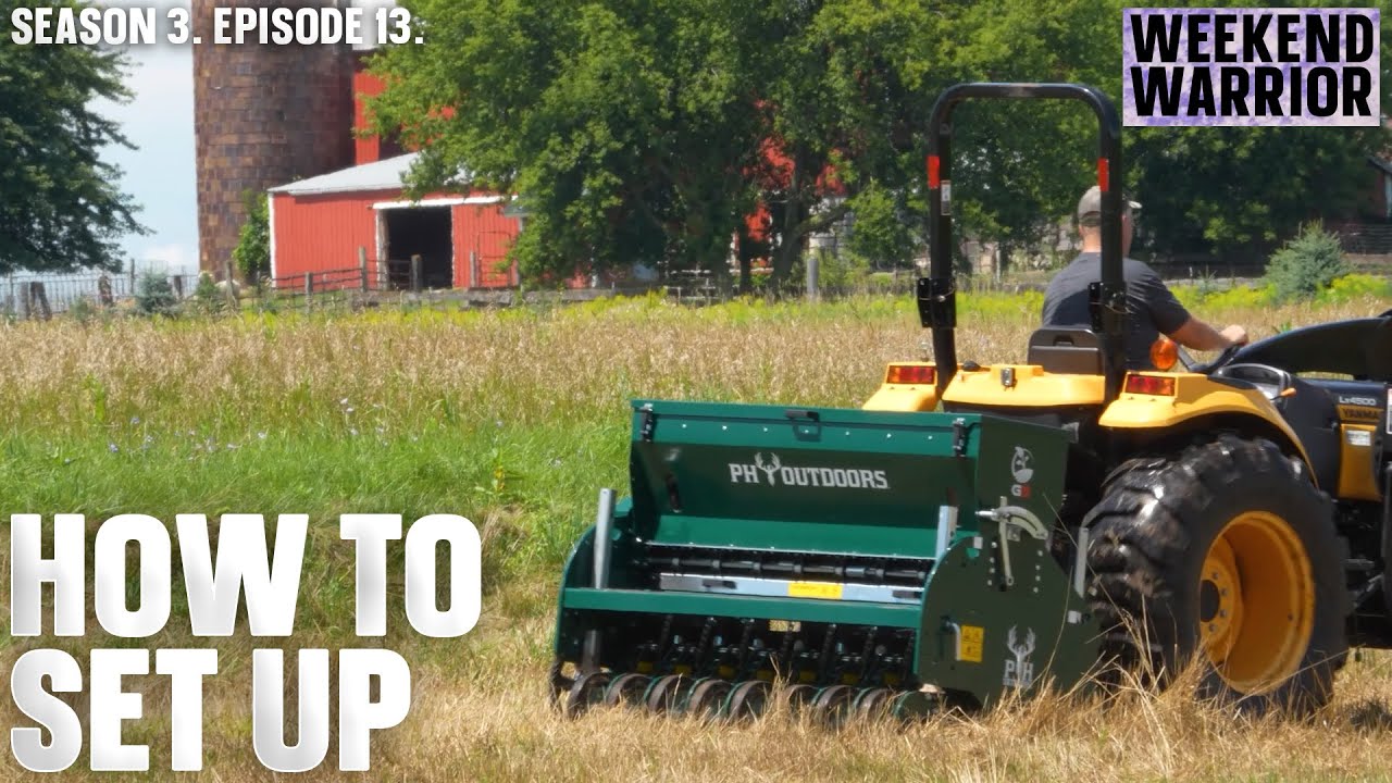 How to Set Up a PH Outdoors No-Till Drill